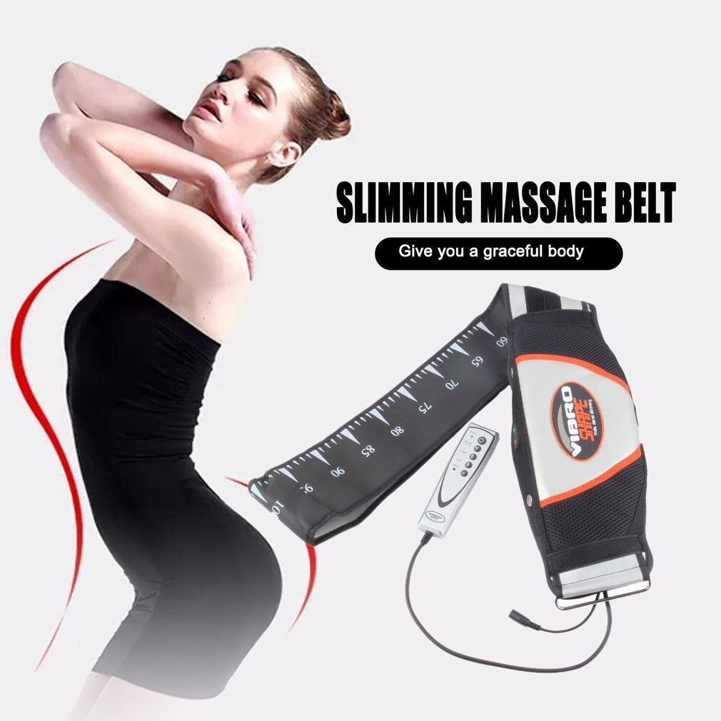 Powerful Electric Vibrating Slimming Belt Vibration Massage Belt Relax Tone Vibrating Fat Burning Weight Losing Effectively - betterbusinessbargains